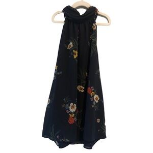 Womens Floral Sleeveless Blouse - Medium - EUC